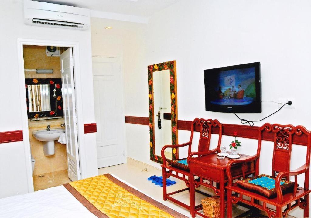 Hoang Thanh Thuy Airport Hotel 1 - Gan Am Thuc Dem Cho Hoang Hoa Tham Bandar Ho Chi Minh Luaran gambar
