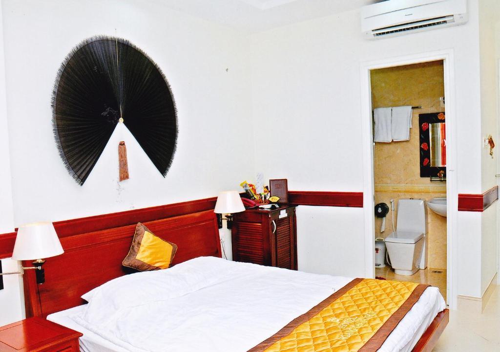 Hoang Thanh Thuy Airport Hotel 1 - Gan Am Thuc Dem Cho Hoang Hoa Tham Bandar Ho Chi Minh Bilik gambar